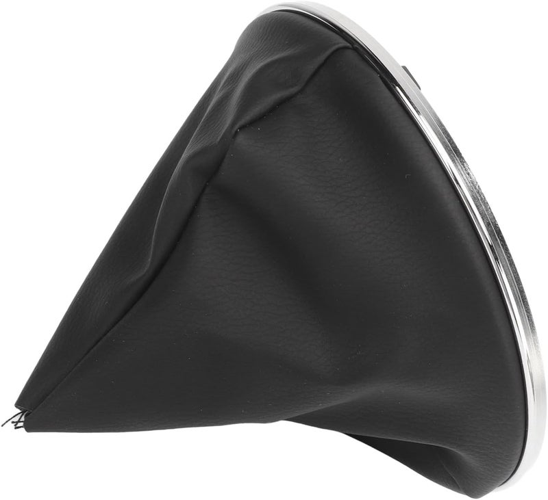 Gear Shift Knob Boot 50293173, Replacement for 500C 2007-2015, Soft Touch ABS and Artificial Leather Shift Boot Cover with Smooth Surface for Manual Transmission - Image 2