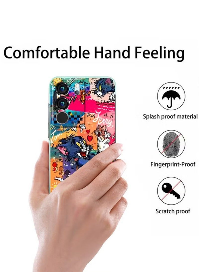 X-level Vivo V29 5g Slim Case Cover with Ultra Thin Frameless Case Accessories Camera Len Protector Anti-Yellow Shockproof Anti-scratch Comfortable Feeling Anti-drop Shell Back Cover for Vivo V29 5g - Image 3