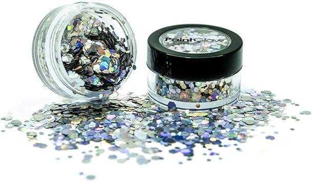 Paintglow Large Holographic Glitters Intergalactic Color 20 Gr