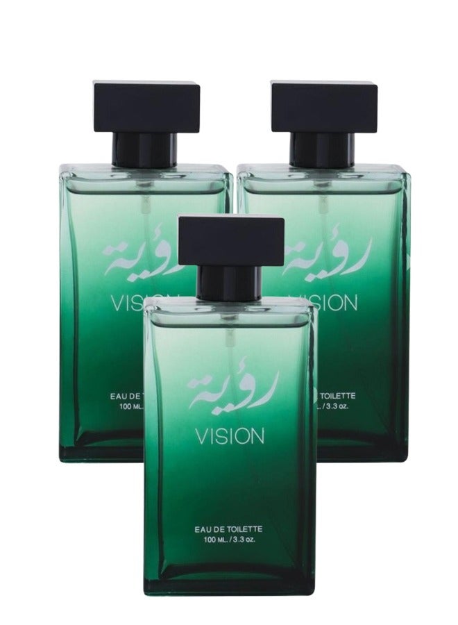 فيجن 3 قطع عطر فيجن 100 مل - Image 1