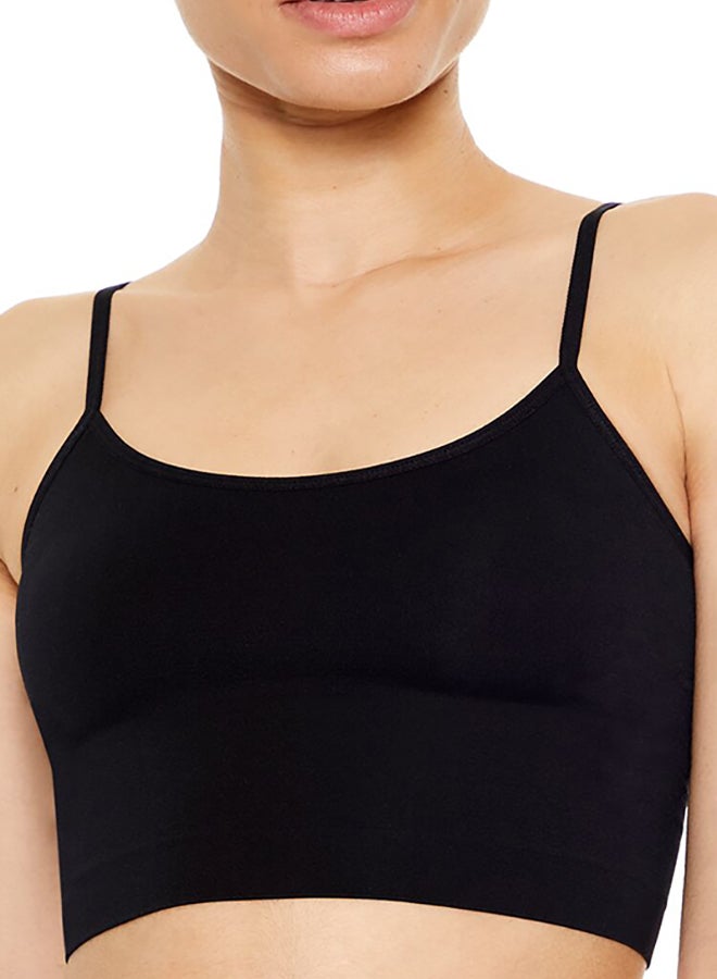 FOREVER 21 Seamless Ribbed Longline Bralette - Image 3