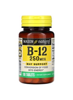 Mason Vitamins Mason Vitamin B 12 250mcg Tablets - pzsku/Z370C549F7545EF5E9910Z/45/_/1740202698/ff4d719b-2413-4c0a-a9f5-7a418d2c9773