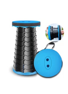 Yuwell Portable Telescopic Camping Stool Retractable Stool Adjustable Collapsible Seat For Camping Fishing Hiking Travel BBQ And Garden Adjustable Plastic Stools  - Image 1