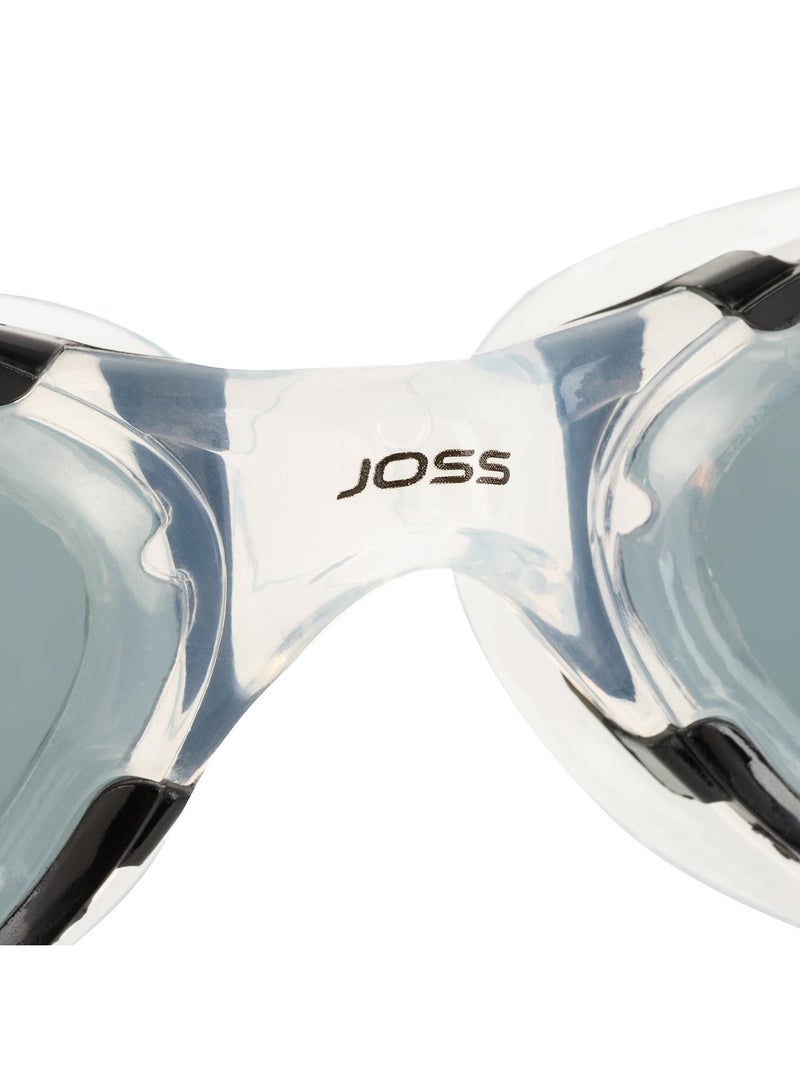 Joss Swimming Goggles for Adults – Dark Grey, One Size, Anti-Fog, UV Protection, Adjustable Strap for Secure Fit, Ideal for Pool and Open Water Swimming - Image 3