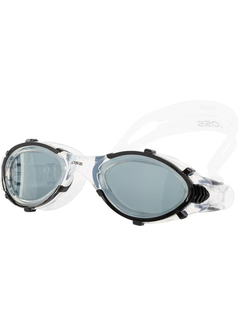 Joss Swimming Goggles for Adults – Dark Grey, One Size, Anti-Fog, UV Protection, Adjustable Strap for Secure Fit, Ideal for Pool and Open Water Swimming - Image 1