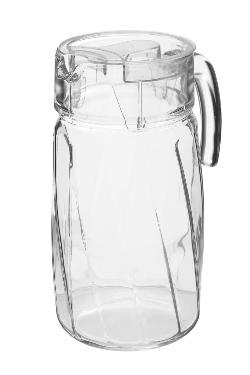 Alsaif Gallery Geek Al Saif Gallery Glass, 1800 ml, Lid - Clear - Image 1