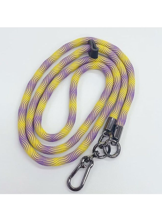 Cell Phone Lanyard Convenient and Comfortable Lanyard Easy to Use Neck Phone Holder Adjustable Length Phone Strap Crossbody With Clear Patch Fits All Mobile Phones - Image 2