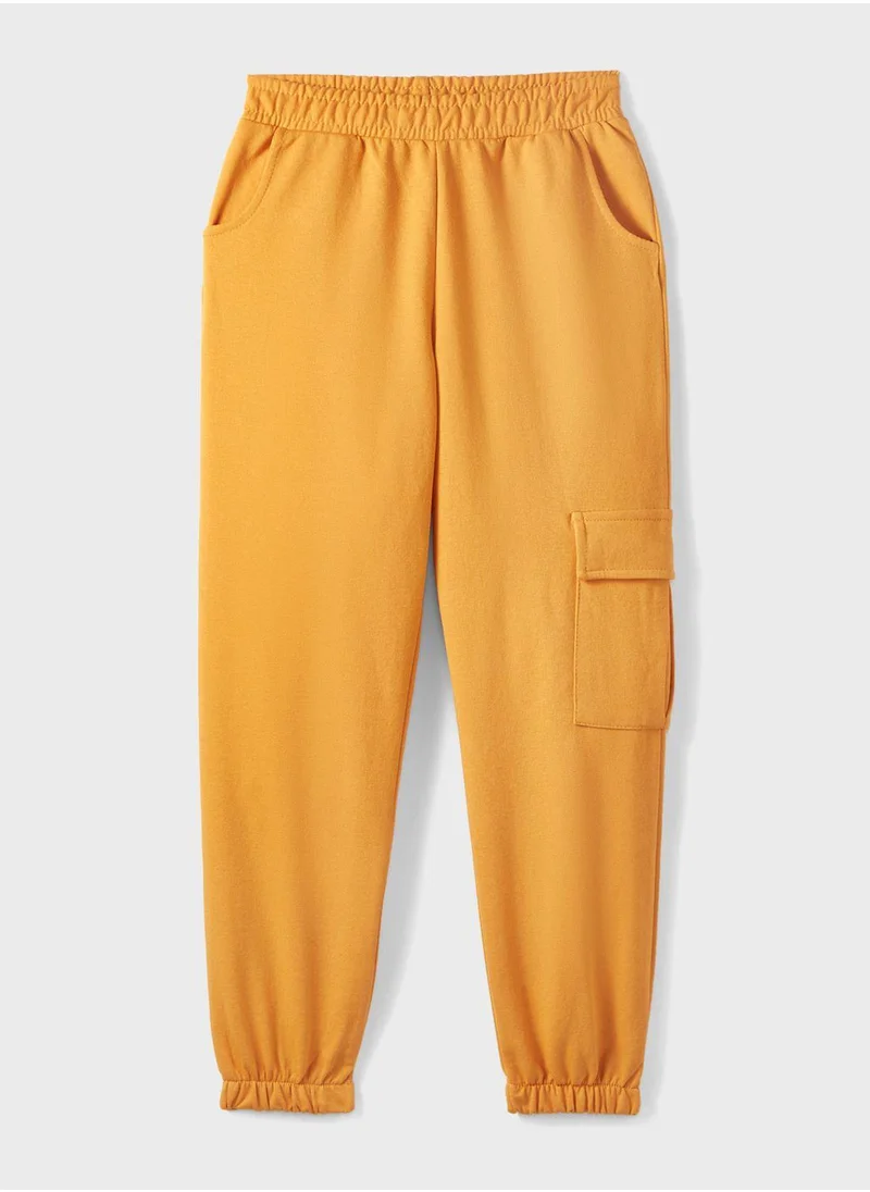 جون Kids Sweatpants With Cargo Pocket