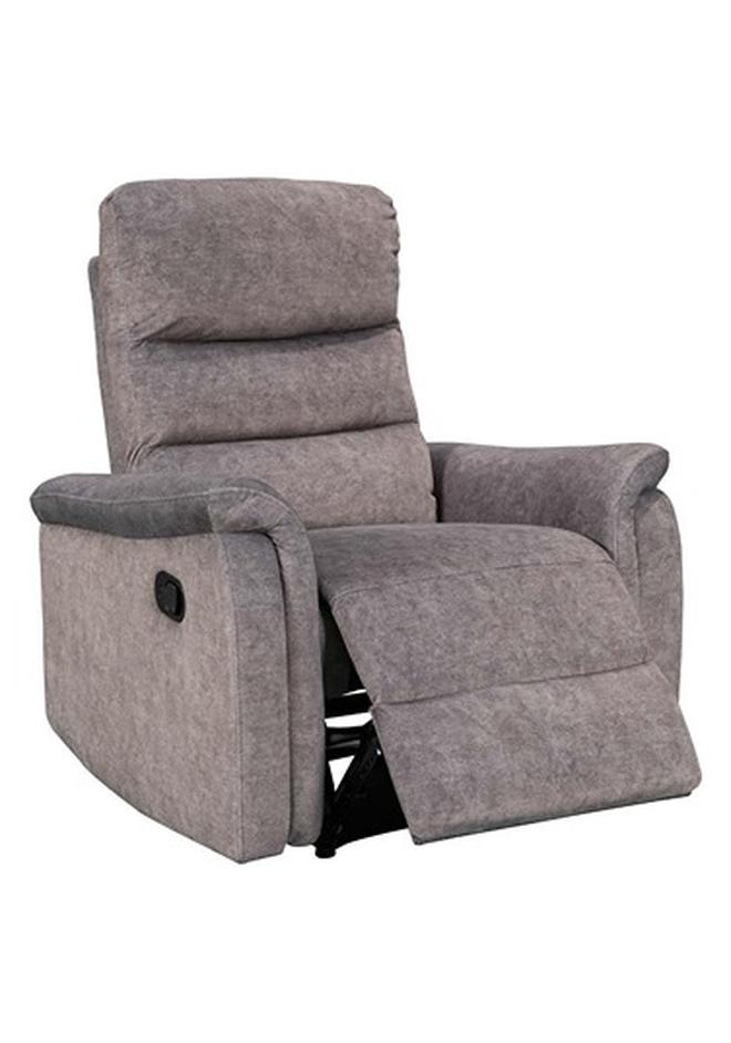 Homez كرسي استرخاء يدوي رمادي فاتح - Image 1