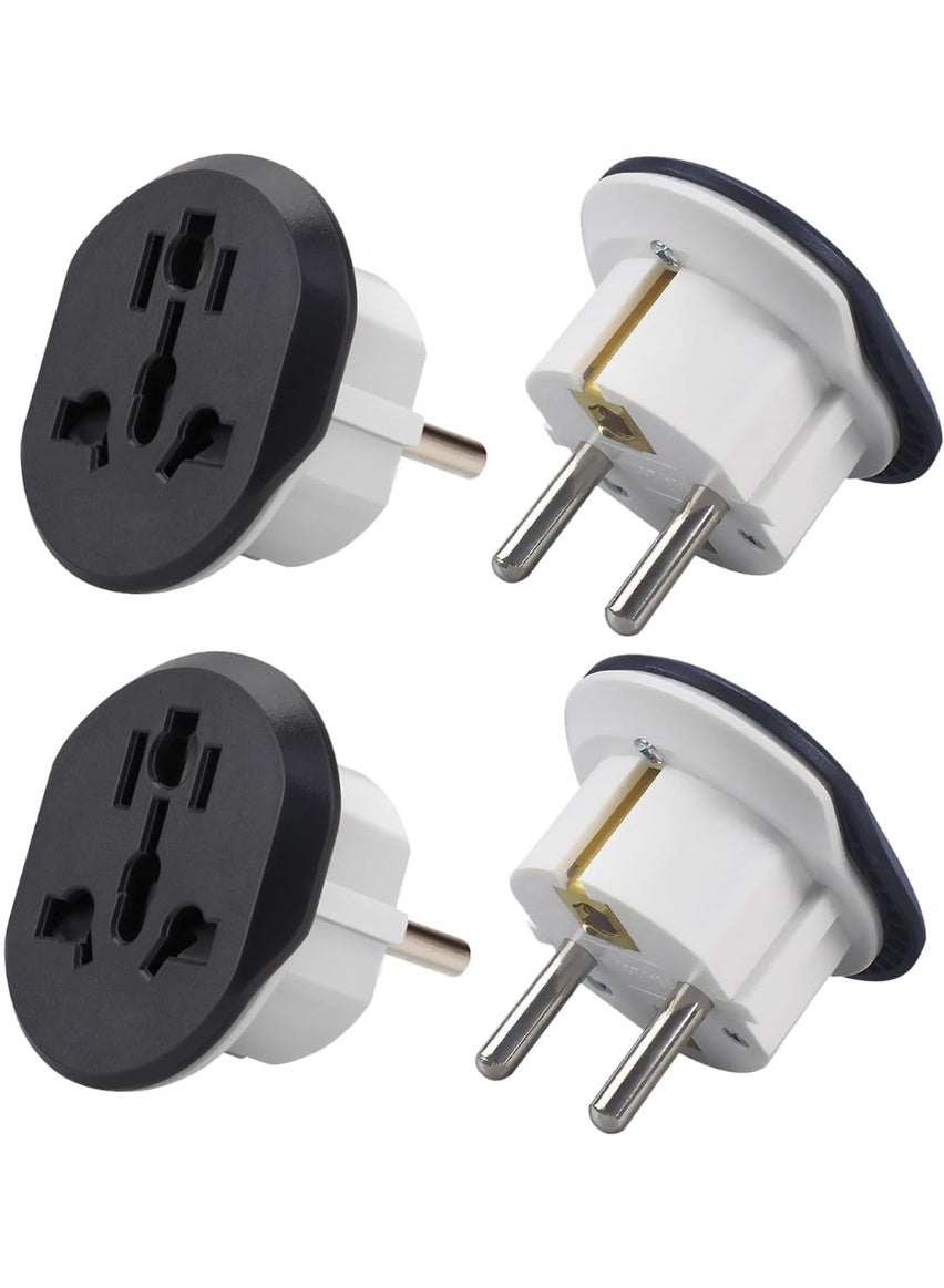 كون شاو Kunshao 4-piece Plug Converter Travel Adapter usba
