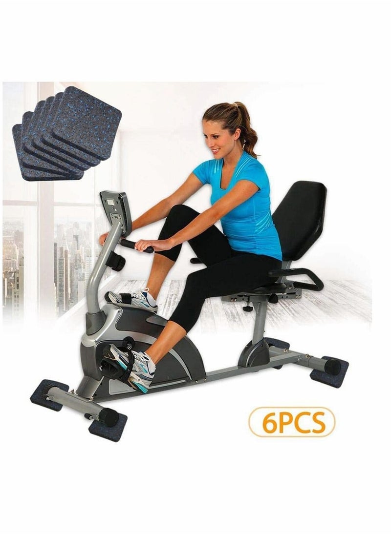 Y&D 6 Pieces Treadmill Foot Pads, Furniture Pads,Thickened Pads,Soundproof And Shock-Absorbing Rubber Floor Mats  - Image 3