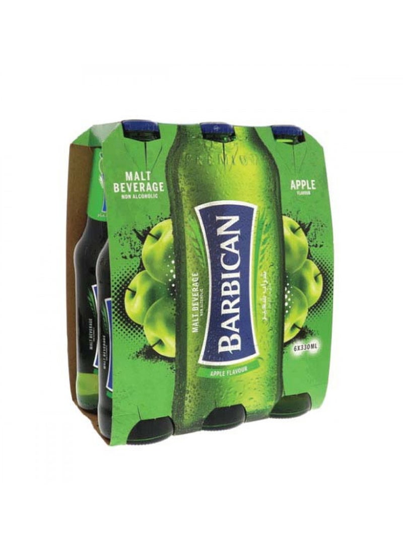 باربيكان مشروب شعير التفاح الخالي من الكحول - Image 1