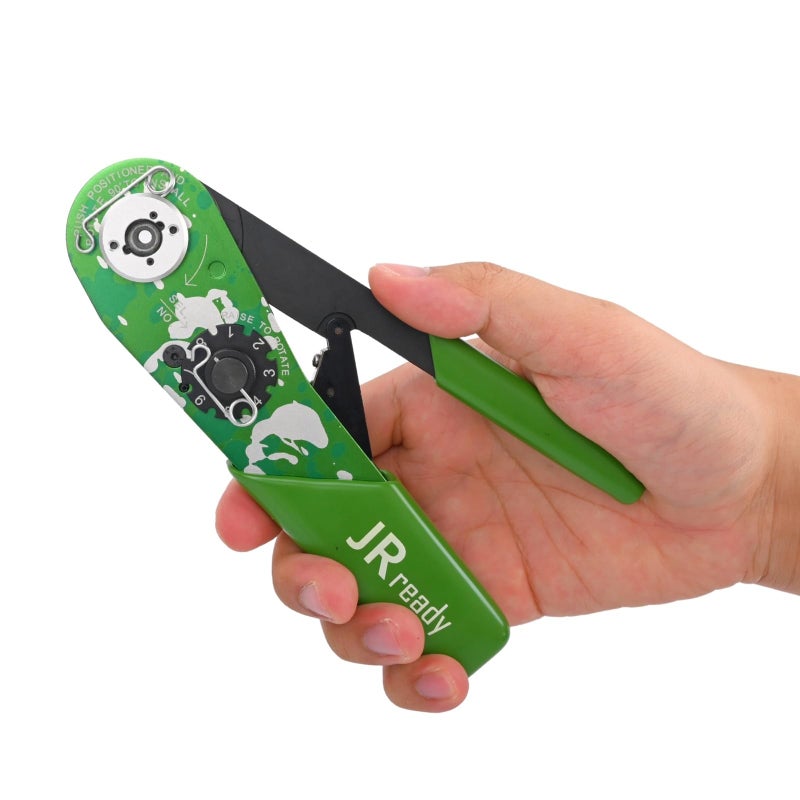 JRready NEWW1A Indent impression Crimping Tool design according M22520 2 01 Crimper for miniature Connector and M39029 solid contact MIL connector etc 2032AWG Wire harness solid contact - Image 2