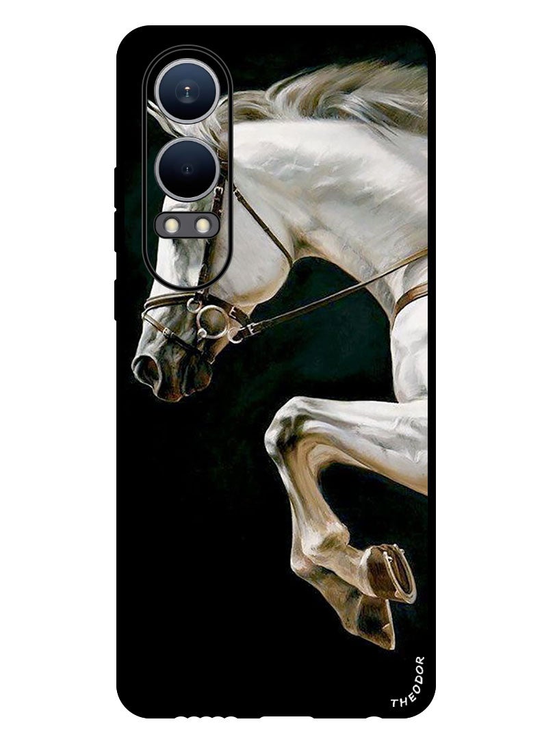 Theodor Protective Case Anti Scratch Shock Proof Bumper Cover For OnePlus Nord CE4 Lite Horse Running - Image 1