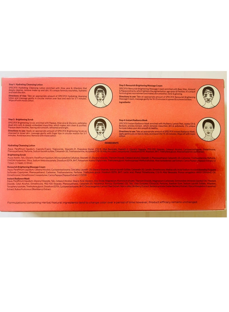 VLCC Specifix Skin Brightening Facial Kit, 40g - Image 2