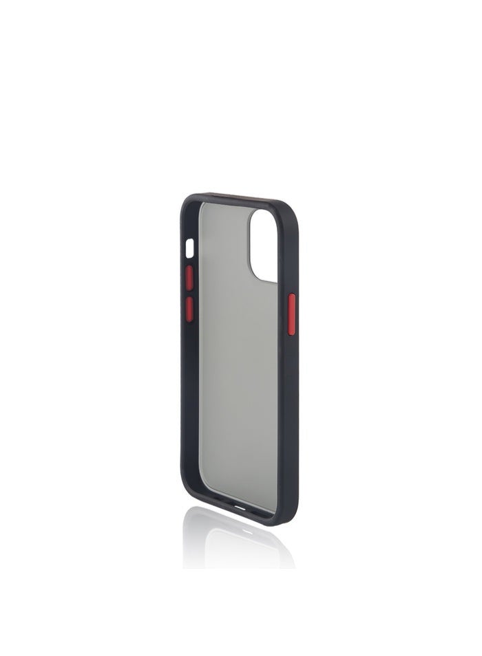 Protect iPhone 12 / iPhone 12 Pro 6.1 Inch Fume Black Transparent Case | Shockproof Protective Cover | Anti Scratch Back | Raised Camera & Screen Protection | Slim Lightweight Design - Image 3