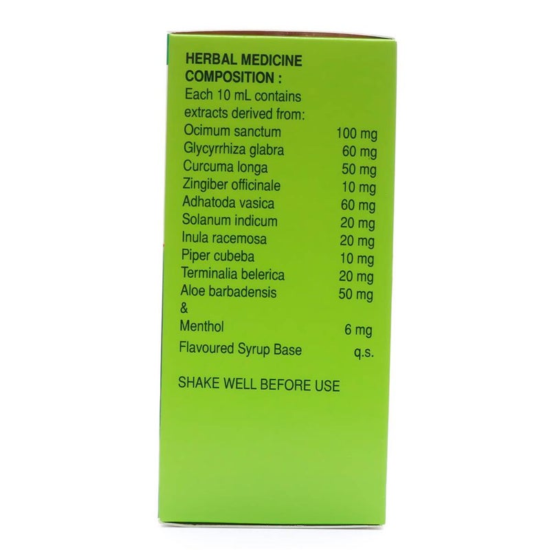 Zecuf Cough Syrup 100Ml - Image 2
