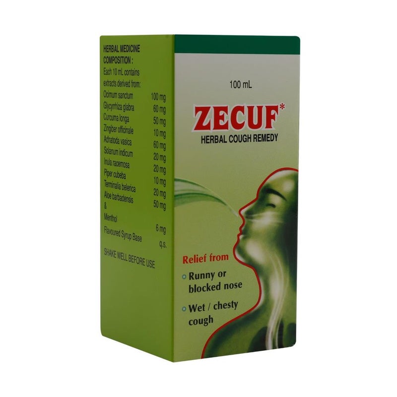 Zecuf Cough Syrup 100Ml - Image 3