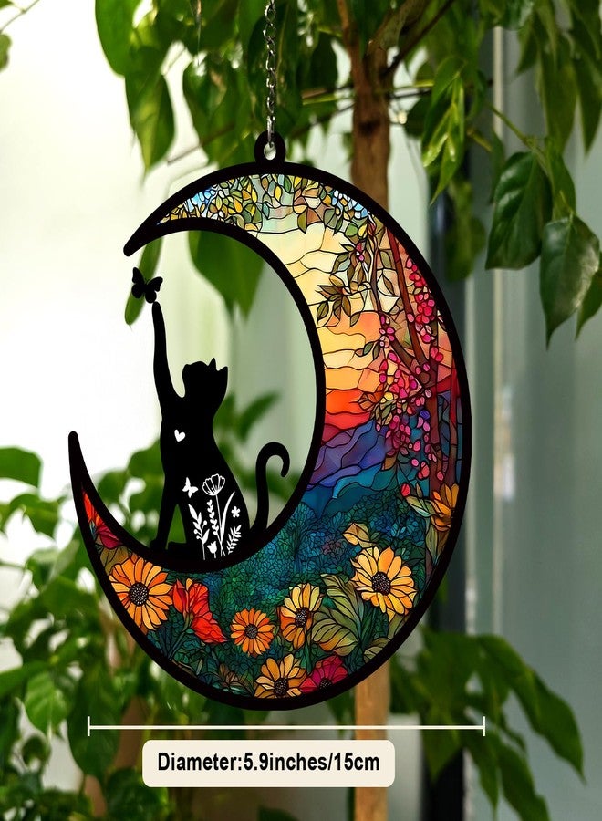 Itsoly Memorial Picture Fram&Cat Memorial Suncatcher Gift Set, Pet Picture Frame, Sympathy Gifts for Loss of Loved Pet, Bereavement Gifts for Loss of Cat, Remembrance Photo Frame or Memorial Gift, Fits 4x6In Photo(MXK01) - Image 4