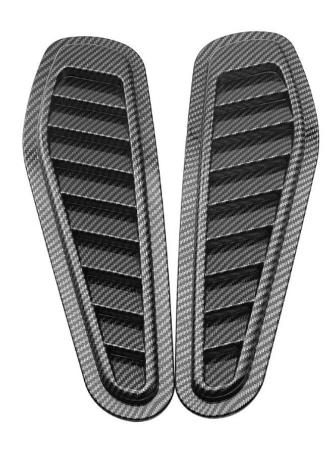 NIBEMINENT Pair Of Air Flow Intake Scoop Vent With O-Ring  - Image 2