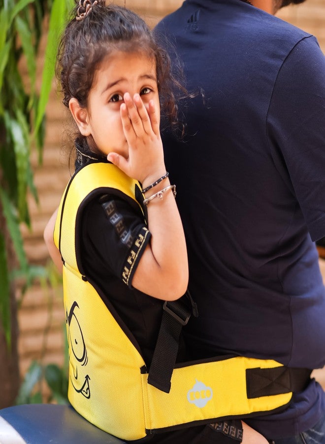 كوكو حزام أمان للأطفال قابل للتعديل من كوكو تو ويلر، مناسب للأولاد والبنات الرضع، مزود بإبزيم مزدوج - حتى عمر 6 سنوات (أصفر) - Image 5