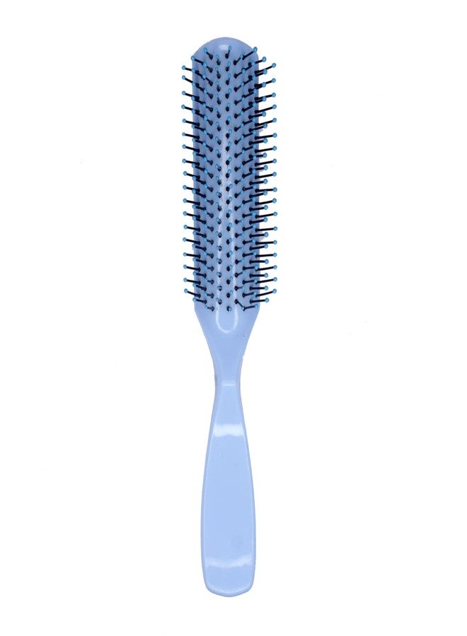 Ekan Flat Comb Brush For Hair Styling Professional Salon Accessories Soft Bristles Mini Flat Hair Brush With Handle For Men And Women - Image 5