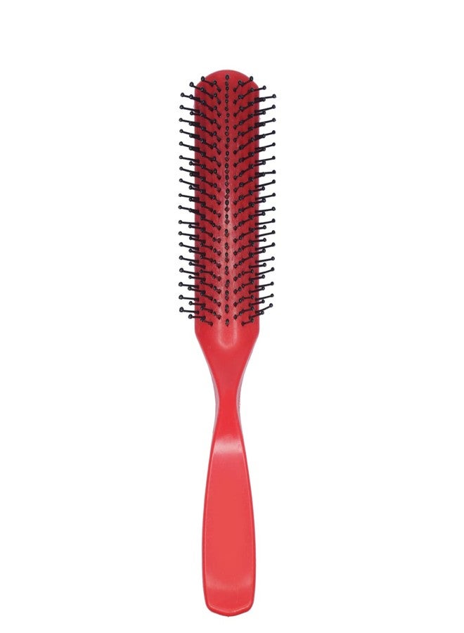 Ekan Flat Comb Brush For Hair Styling Professional Salon Accessories Soft Bristles Mini Flat Hair Brush With Handle For Men And Women - Image 4