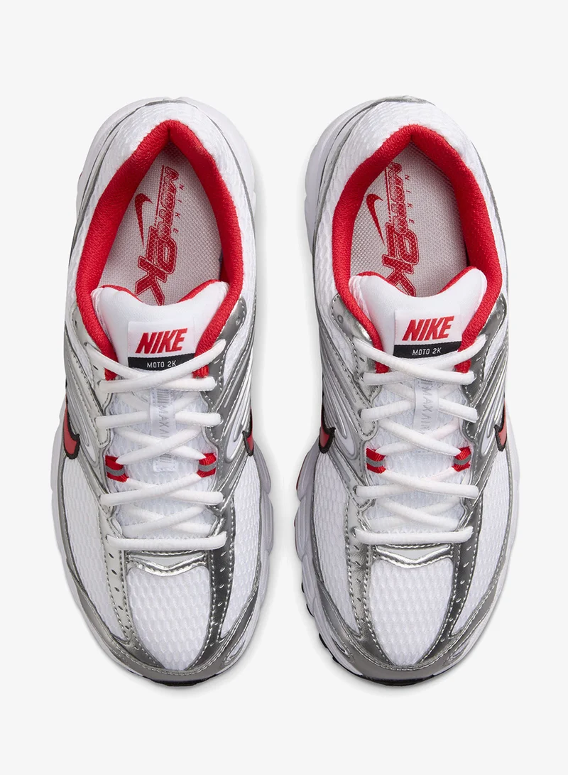 Nike WHITE/UNIV RED-MTLC SILVER-BLACK-FLT SILVER-PHOTON DUST Air Max Moto 2K for Women | Best Price UAE
