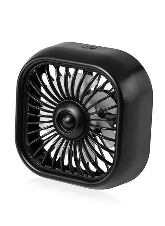 Gasin - Car Air Vent USB Fan Auto Cooling Fan With Colorful Light - Image 1