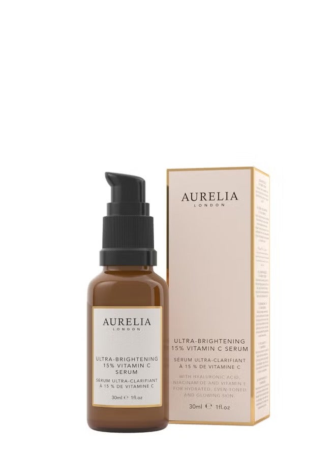 Aurelia London Ultra-Brightening 15% Vitamin C Serum 30ml - Image 1