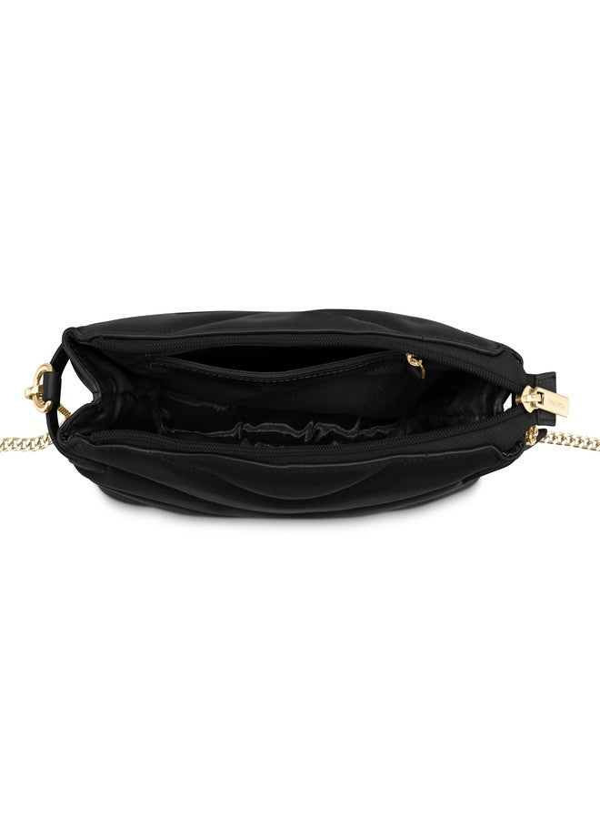 Fastrack Quilted Sling Bag for Women, Girls and Ladies with Unique Chain Strap - Image 3