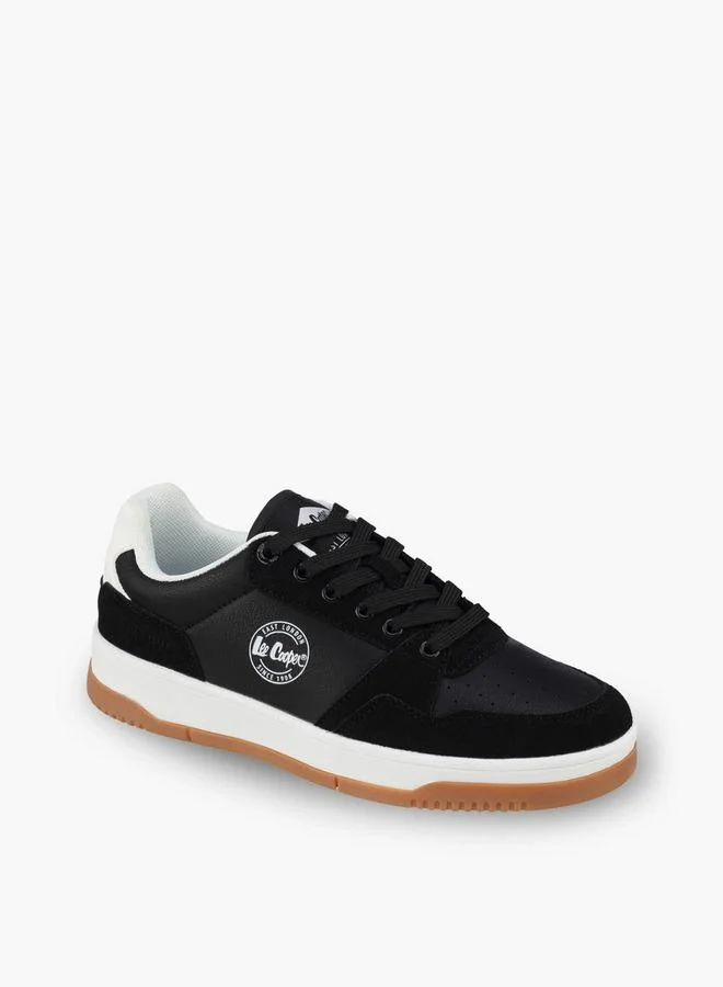 Lee Cooper Women Logo Lace-Up Ankle Sneakers