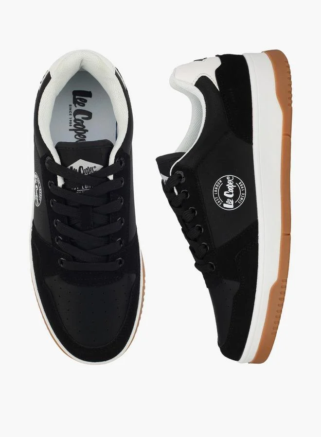 Women Logo Lace-Up Ankle Sneakers