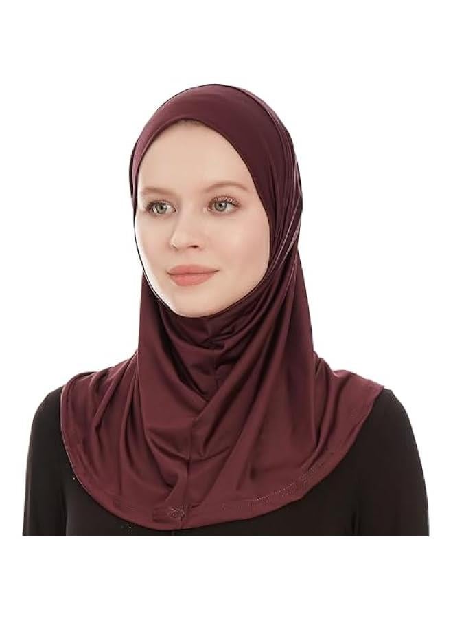 Arabest Soft Jersey Muslim Women's One Piece Instant Hijab Headscarf  - Image 1