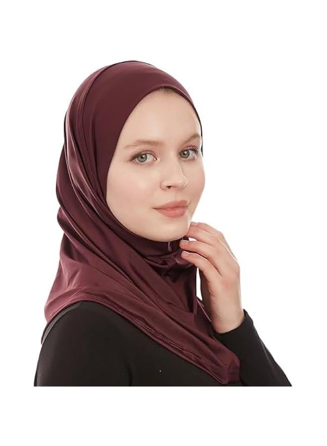 Arabest Soft Jersey Muslim Women's One Piece Instant Hijab Headscarf  - Image 2