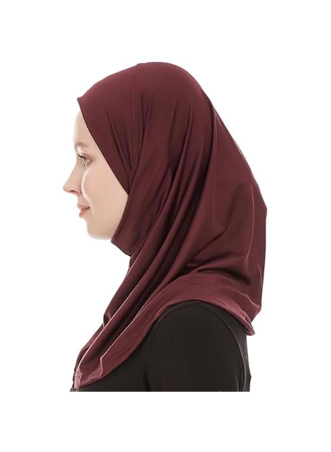 Arabest Soft Jersey Muslim Women's One Piece Instant Hijab Headscarf  - Image 3