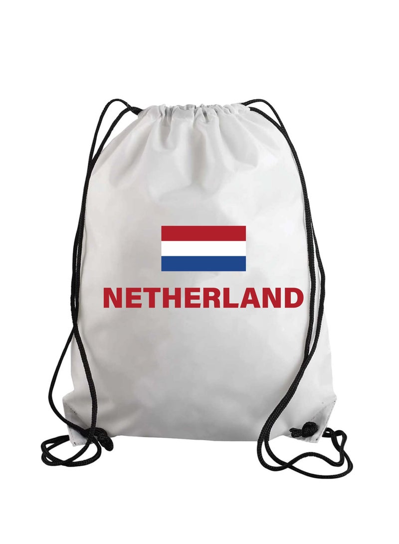 حقيبة برباط كرة القدم من هولندا أو حقيبة ظهر مناسبة للبالغين والأطفال وعشاق الرياضة (تصميم 3)