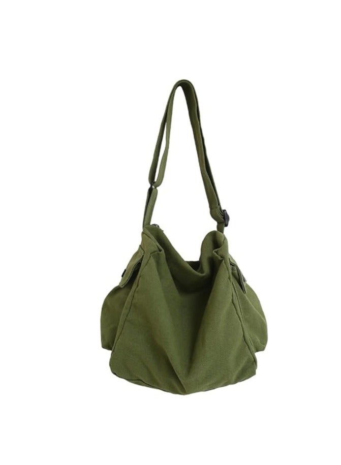 JQWSVE Canvas Shoulder Crossbody Bag - Image 1