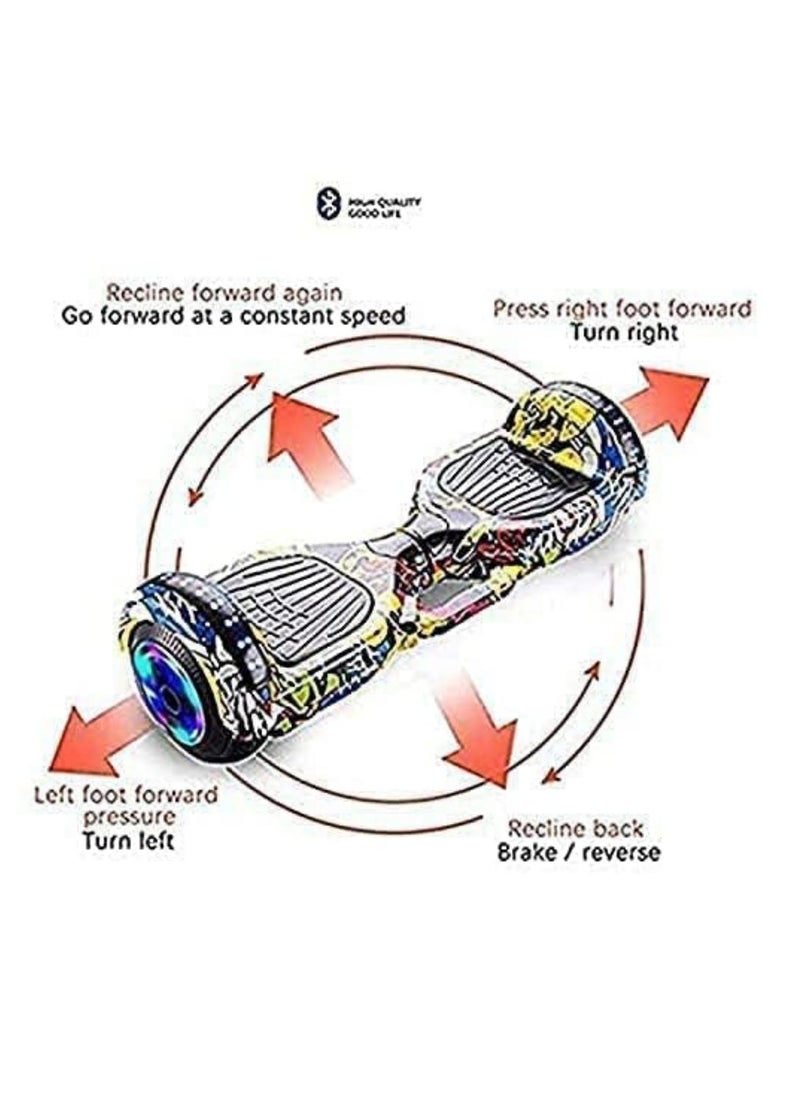 Cool Baby Style - 6.5 inch self-balancing hoverboard two-wheel self-balancing scooter with LED light hoverboard for kids and adults - Image 1