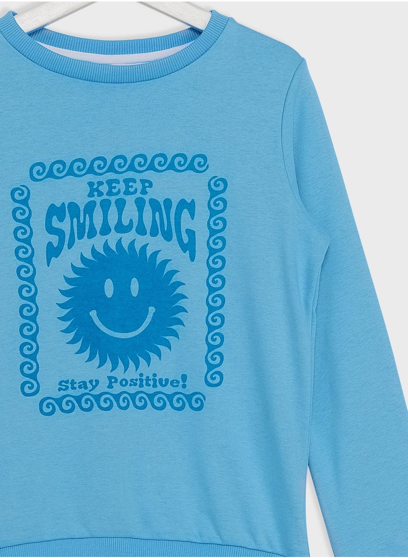 Pinata - Girls Casual Printed Sweatshirt - Image 1