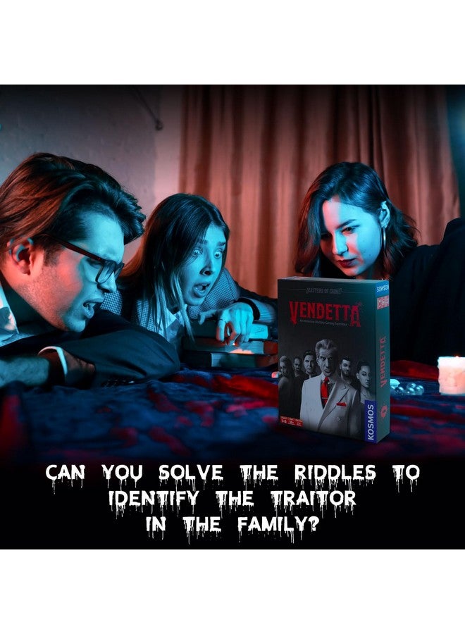 Thames & Kosmos أسياد الجريمة: ثأر | لعبة غموض القتل | مافيا | لعبة تعاونية | 1+ لاعب | أعمار 16 وما فوق - Image 4