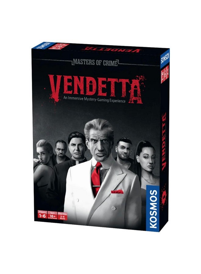 Thames & Kosmos أسياد الجريمة: ثأر | لعبة غموض القتل | مافيا | لعبة تعاونية | 1+ لاعب | أعمار 16 وما فوق - Image 1