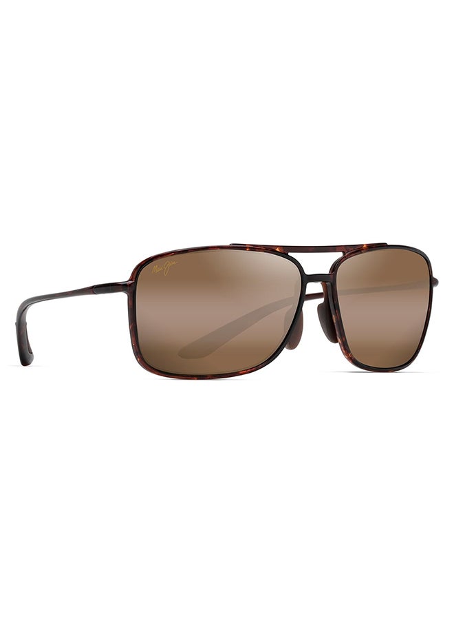 MAUI JIM Men's Aviator Sunglasses - MJH437-10 61 - Lens Size: 61 Mm  - Image 1