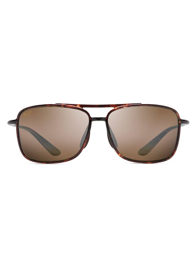 MAUI JIM Men's Aviator Sunglasses - MJH437-10 61 - Lens Size: 61 Mm  - Image 2