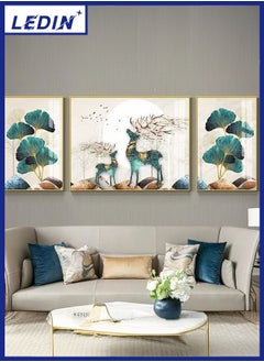 Wall Art Canvas Wall Art Framed Wall Art Simple Abstract Wall Art 3 Piece Suite Suitable For Living room Bedroom Bathroom Dining Room Kitchen Office Wall Decor Aesthetic Wall Art
