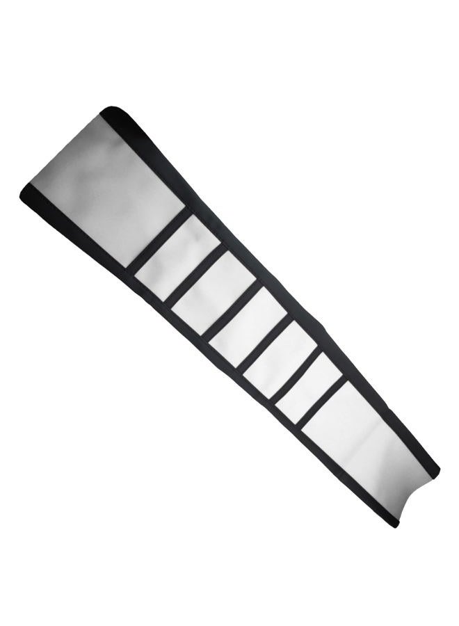 Adsspro Motorcycle Universal Seat Cover Non-Slip Suitable Rubber Striped Seat Covers Soft for CRF150F CRF230F CRF250F CRF250R YZ125 YZ250 KX60 KX65 KX80 KX85 KX125 Dirt Pit Bike Off Road Motorbike (White) - Image 5
