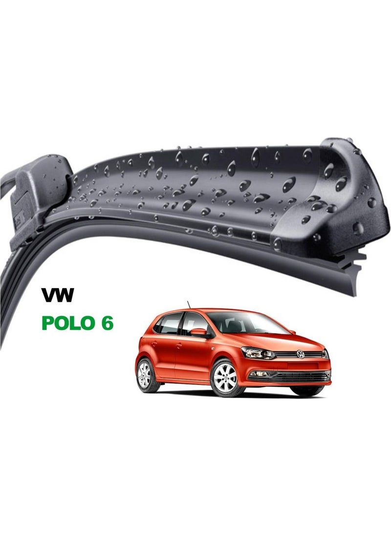 RBW Volkswagen Polo 2009-2017 Banana Wiper Set 600mm + 400mm 