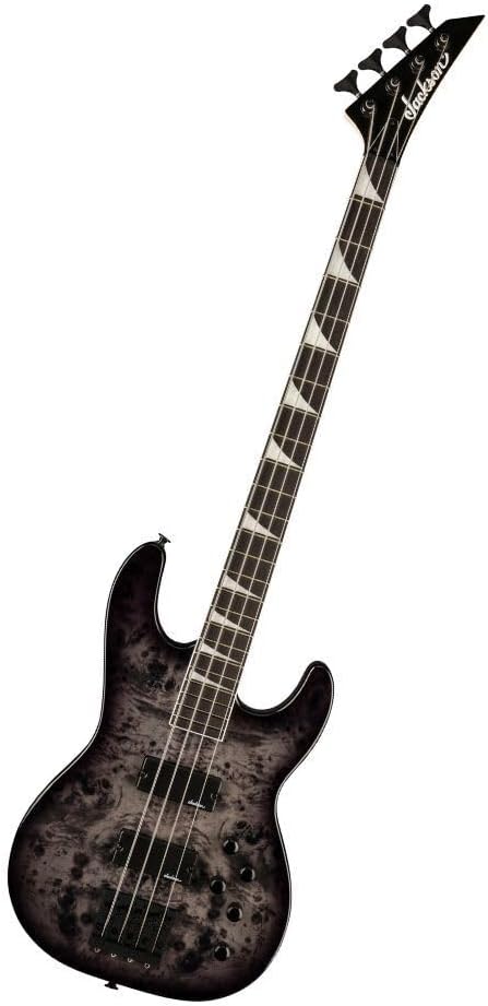 Jackson JS Series Concert Bass CB JS3P Bass Guitar  Transparent Black - Image 4