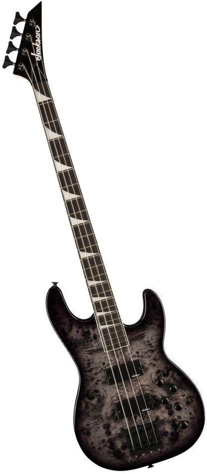 Jackson JS Series Concert Bass CB JS3P Bass Guitar  Transparent Black - Image 3