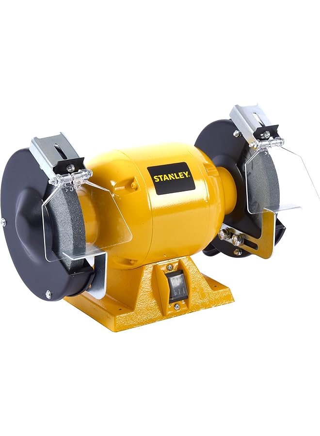 Stanley Power Tool Corded 1 2Hp 373W 6 Inches 152Mm Bench Grinder Stgb3715 B5 - Image 1